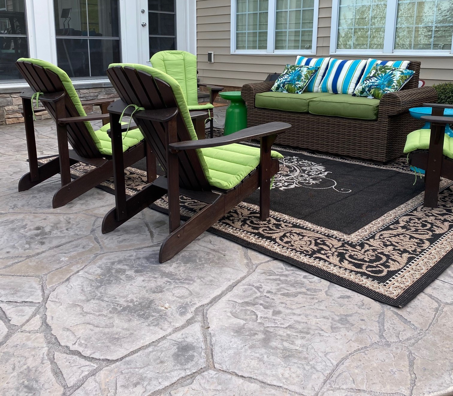 Stamped Concrete Installation Designed for Enduring Style